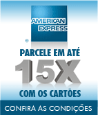 Parcele em at� 15x nos Cart�es American Express