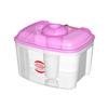 Vaporizador para Umidifica&ccedil;&atilde;o de Ambientes com Capacidade para 3 litros, com n&eacute;voa quente, Cor Rosa - Umidvap 3.3 - Bivolt - NS INALADORES