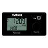 Pedometro Ultra Slim 3 D Sensor Mod. Pw 15 Preto Wiso