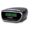 R&aacute;dio Rel&oacute;gio COBY - AM / FM c / CD Player e 2 Alarmes CDRA147