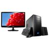 Computador Positivo Atom D525, 2gb De Mem&oacute;ria, Hd 500gb, Dvdrw, Linux + Monitor Samsung 15,6 &acute; Sm B1630