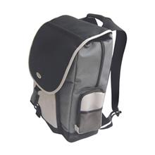 mania virtual mochila leadership para notebook miami notebag black silver |0332|